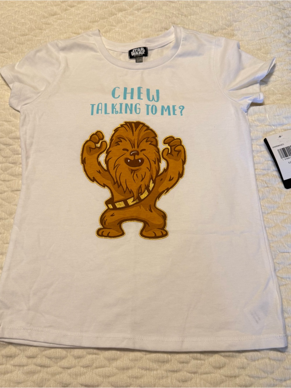 NEW Star Wars Chewbacca T Shirt Kids Size 14